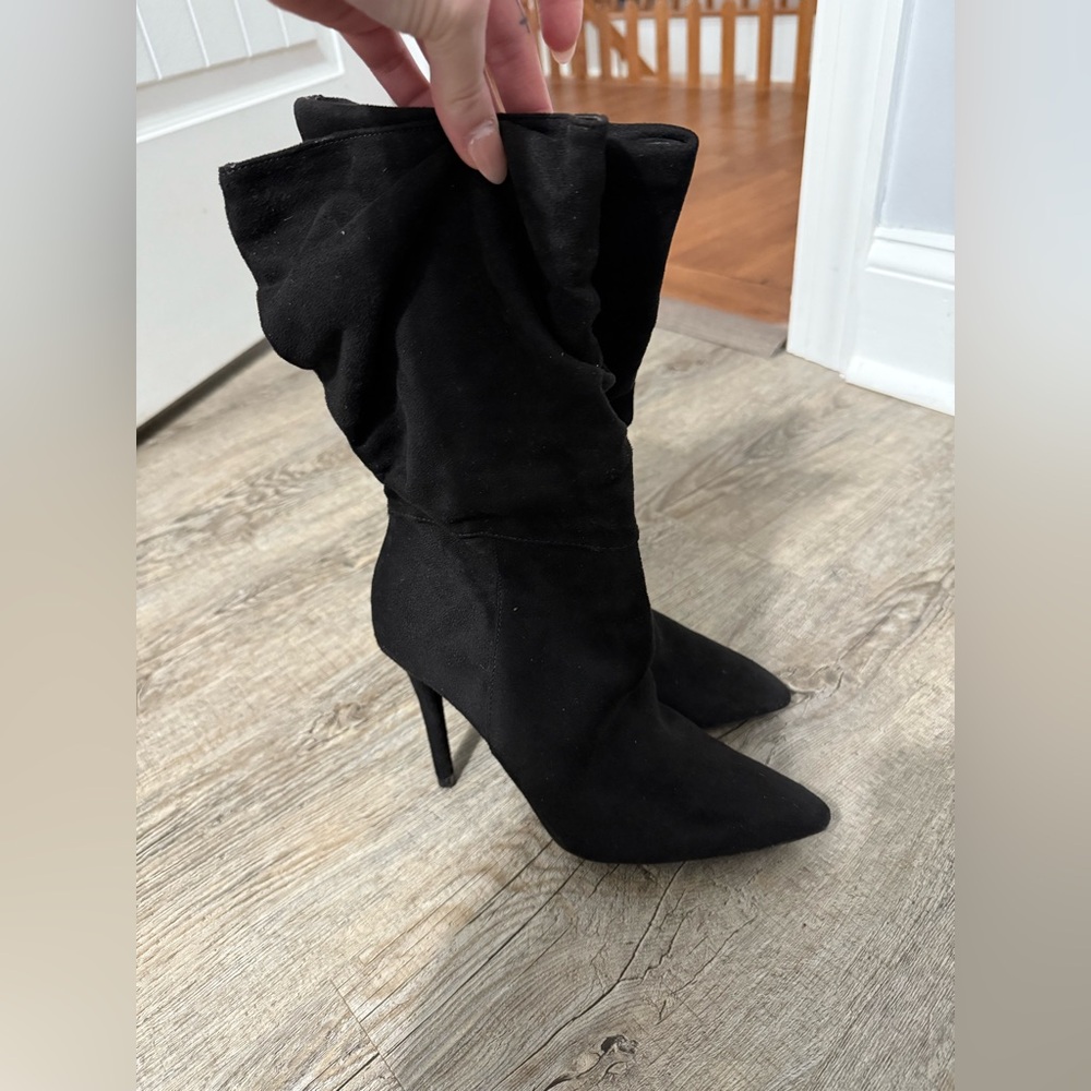 Jessica Simpson heeled boots